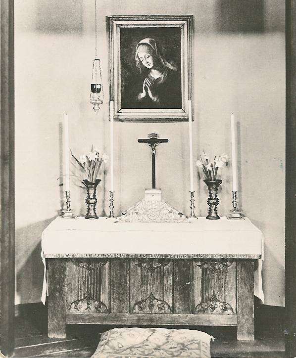 Altaret i Birgittakapellet